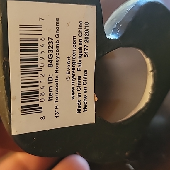 Honeycomb Garden Gnome - Picture 9 of 9